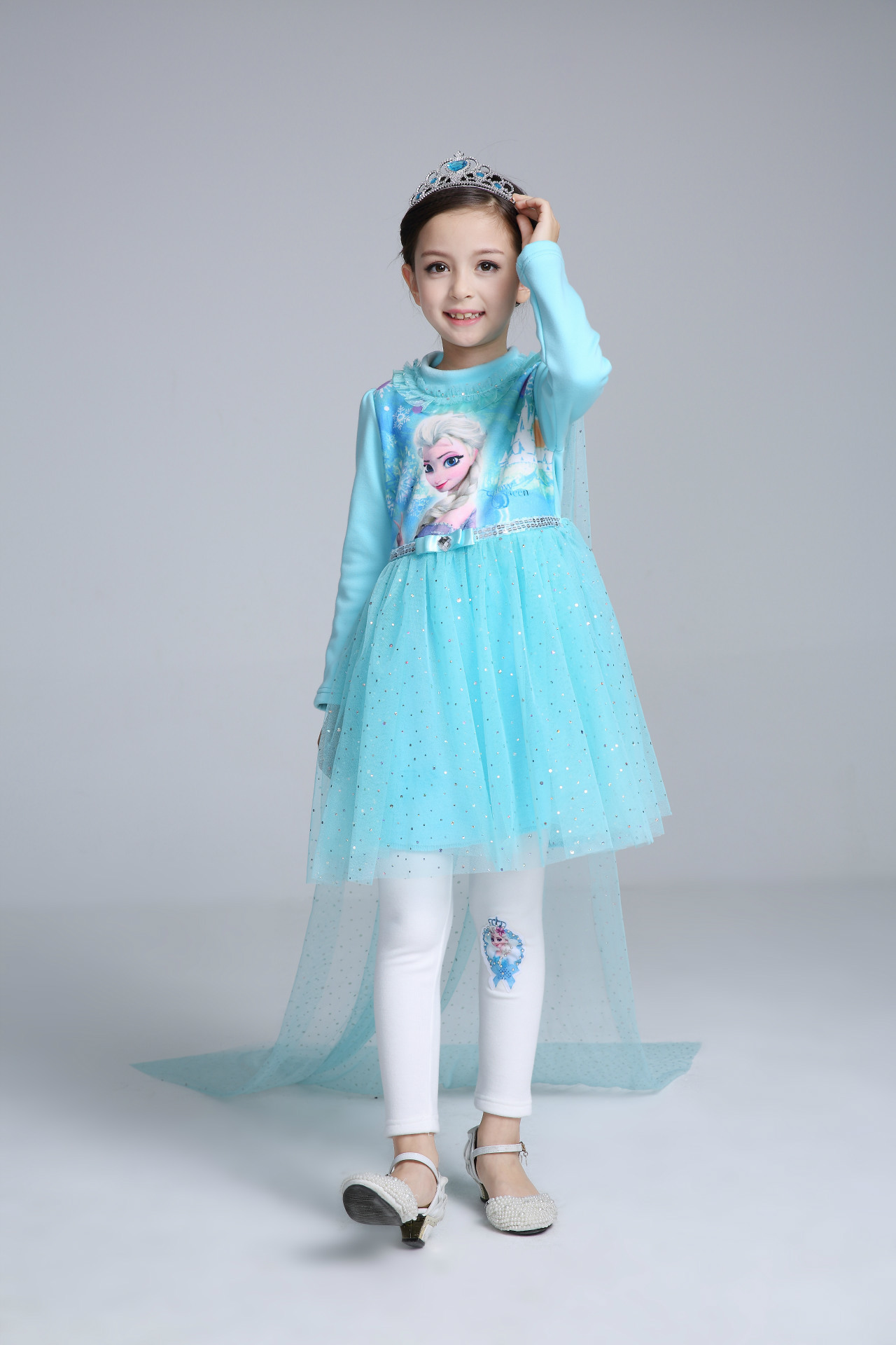 F68122-1  Girls princess skirt